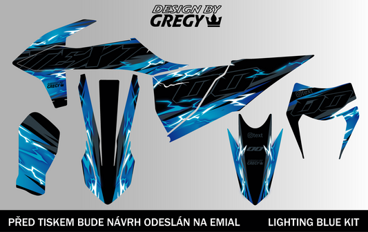 LIGHTNING BLUE Semi-Custom Kit